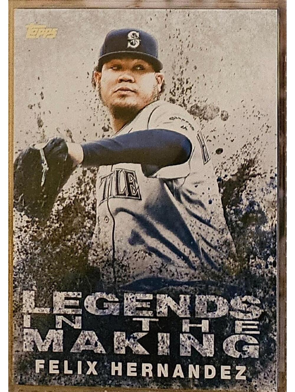 2018 Topps, "Legends in the Making" Seattle Mariners - FELIX HERNANDEZ